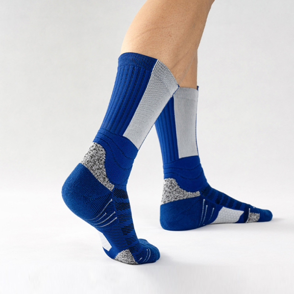 3 Pairs Team Embroidered Basketball Socks Test Sample